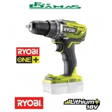 TRAPANO / AVVITATORE A PERCUSSIONE 18V. LITIO RYOBI ART. R18PD3 (SOLO CORPO MACCHINA)